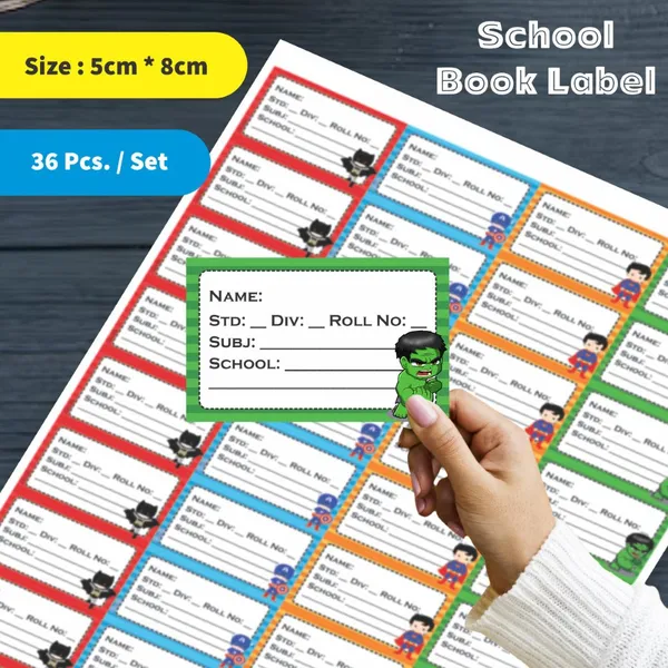 Kids_Book_Labels_Superhero_Pack_Of_2