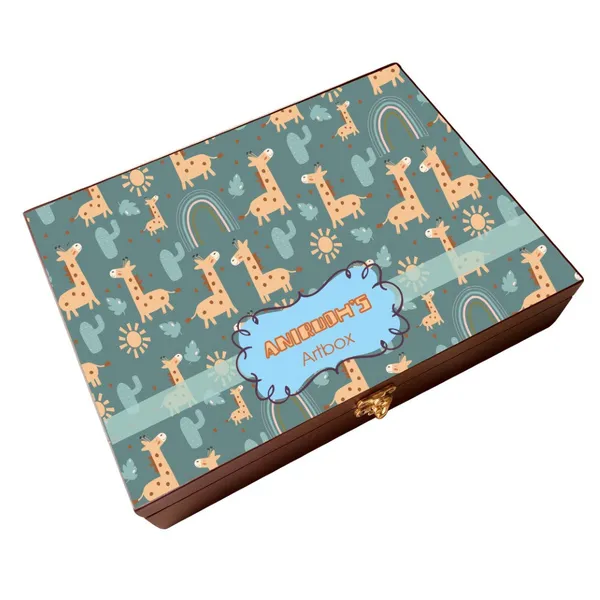 Personalised_Wooden_Artbox_Jungle_Giraffe