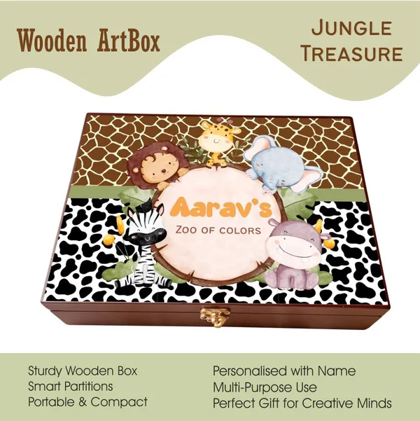 Personalised_Wooden_Artbox_Jungle_Treasure