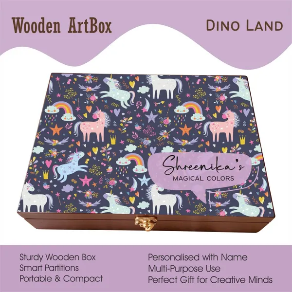 Personalised_Wooden_Artbox_Magical_Unicorn
