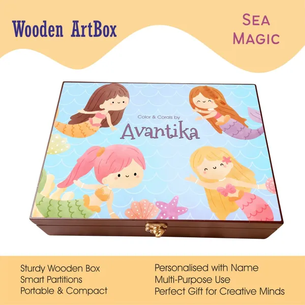 Personalised_Wooden_Artbox_Sea_Magic