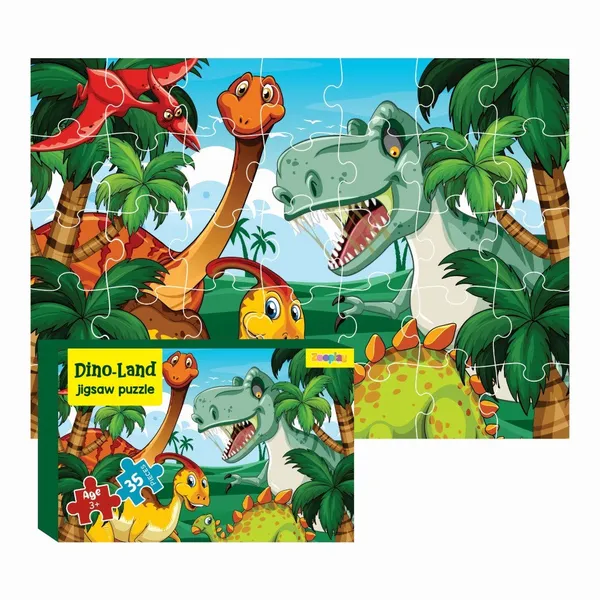 Dino_Land_Zigsaw_Puzzle