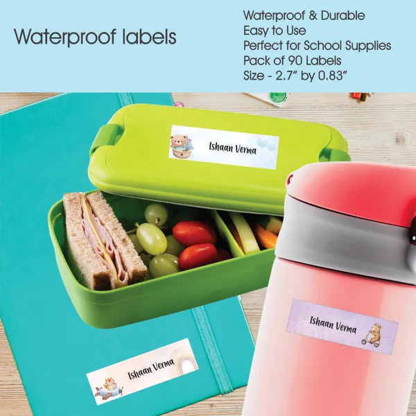 Waterproof_Name_Labels_Baby_Safari