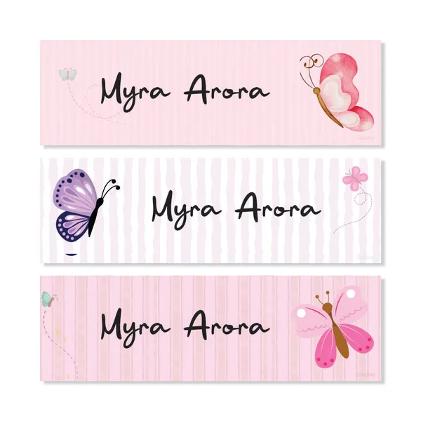 Waterproof_Name_Labels_Butterfly_Bliss
