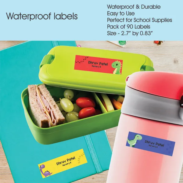 Waterproof_Name_Labels_Dino_Trails