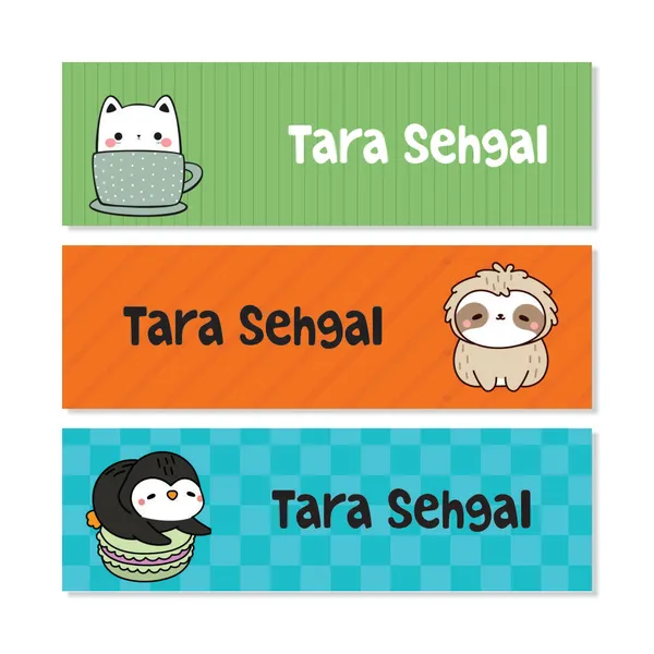 Waterproof_Name_Labels_Kawai_Cuties