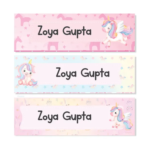 Waterproof_Name_Labels_Sparkle_Unicorn