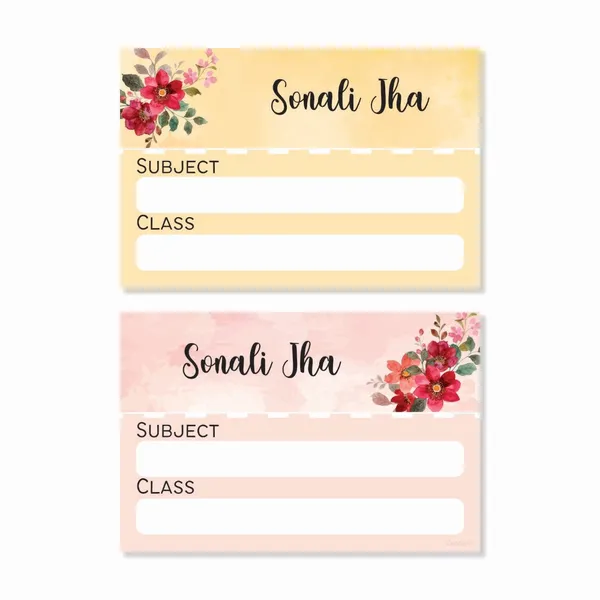 Personalised_Book_Labels_Floral_Fun