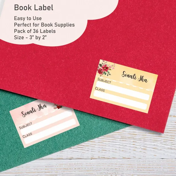 Personalised_Book_Labels_Floral_Fun