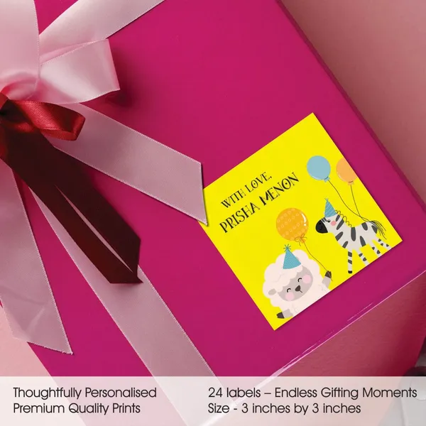 Gift_Labels_Personalized_Happy_Animals