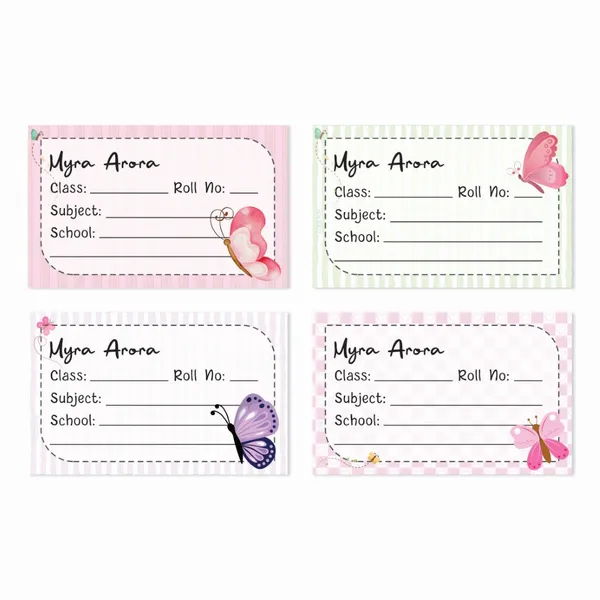 Personalized_School_Book_Labels_Butterfly_Bliss