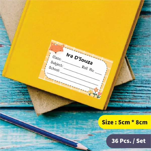 Personalized_School_Book_Labels_Happy_Spots_Set_Of_36