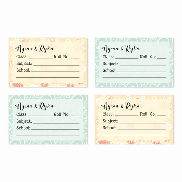 Personalized_School_Book_Labels_Pretty_Petals_Set_Of_36