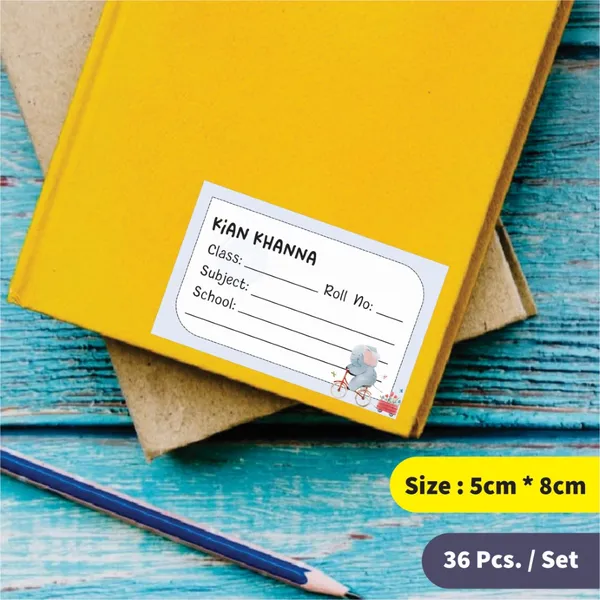 Personalized_School_Book_Labels_Wild_Cute