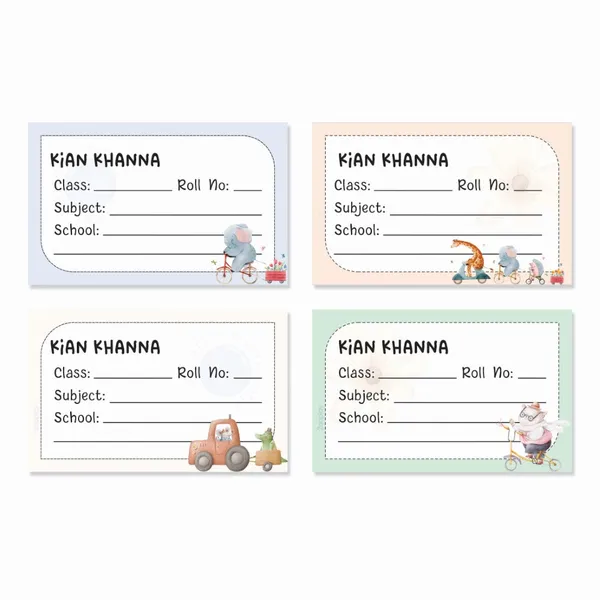Personalized_School_Book_Labels_Wild_Cute