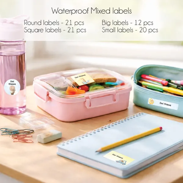 Mixed_Waterproof_Labels_For_Kids_Baby_Safari