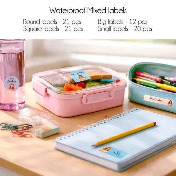 Mixed_Waterproof_Labels_For_Kids_Fairy_Princess