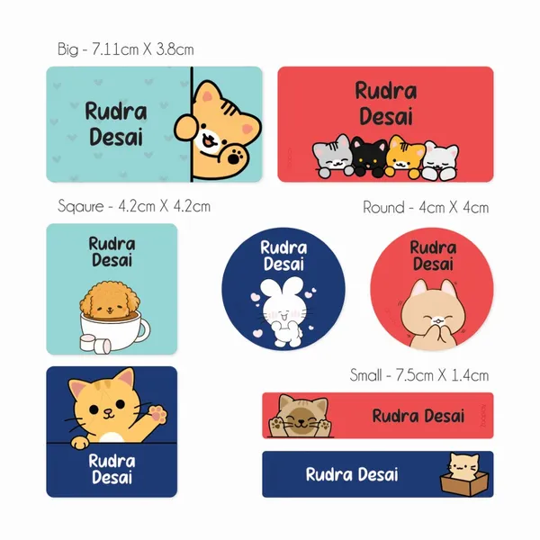 Mixed_Waterproof_Labels_For_Kids_Tiny_Tails
