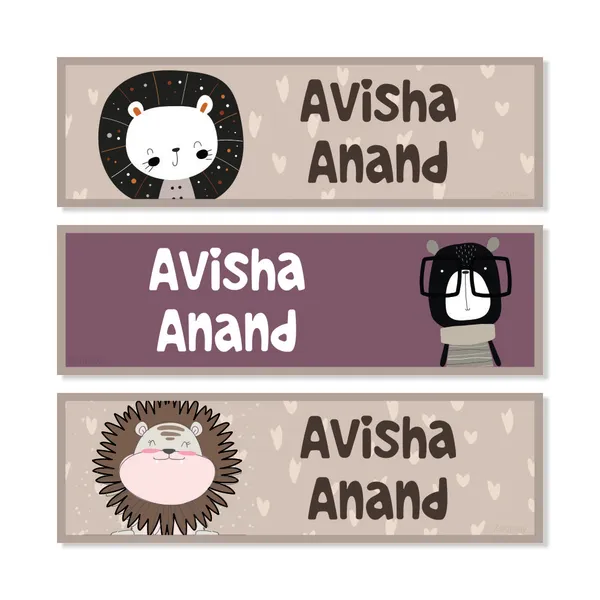 Zooplay_India_Waterproof_Name_Stickers,_Pack_of_90_Personalized_Stickers_for_School,_Bottles,_Lunchboxes_&_Stationery_�_Durable,_Peel_&_Stick,_Dishwasher_Safe_Tags_(Smart_Safari)