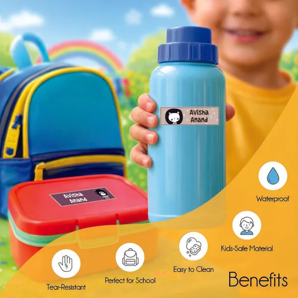 Zooplay_India_Waterproof_Name_Stickers,_Pack_of_90_Personalized_Stickers_for_School,_Bottles,_Lunchboxes_&_Stationery_�_Durable,_Peel_&_Stick,_Dishwasher_Safe_Tags_(Smart_Safari)
