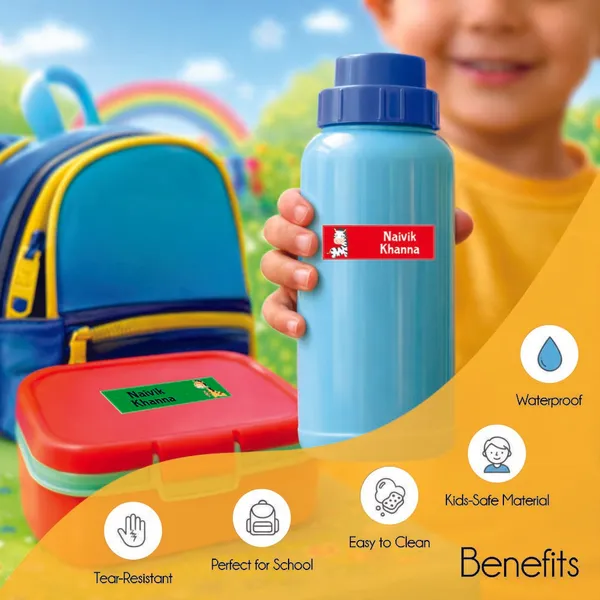 Zooplay_India_Waterproof_Name_Stickers,_Pack_of_90_Personalized_Stickers_for_School,_Bottles,_Lunchboxes_&_Stationery_�_Durable,_Peel_&_Stick,_Dishwasher_Safe_Tags_(Bright_&_Wild)