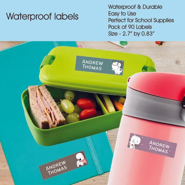 Zooplay_India_Waterproof_Name_Stickers,_Pack_of_90_Personalized_Stickers_for_School,_Bottles,_Lunchboxes_&_Stationery_�_Durable,_Peel_&_Stick,_Dishwasher_Safe_Tags_(Jurassic_Fun)