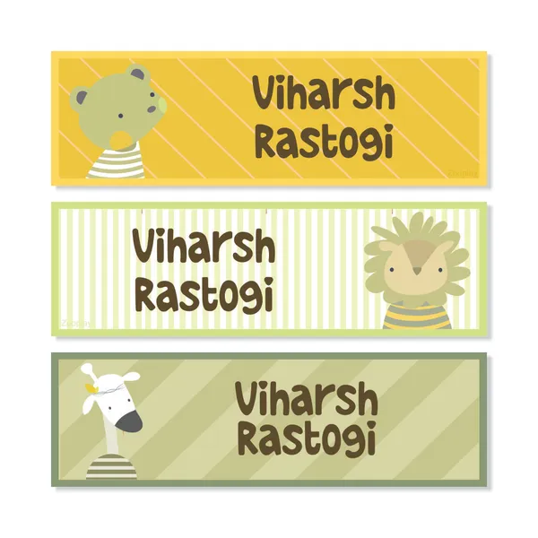 Zooplay_India_Waterproof_Name_Stickers,_Pack_of_90_Personalized_Stickers_for_School,_Bottles,_Lunchboxes_&_Stationery_�_Durable,_Peel_&_Stick,_Dishwasher_Safe_Tags_(Animal_Hugs)