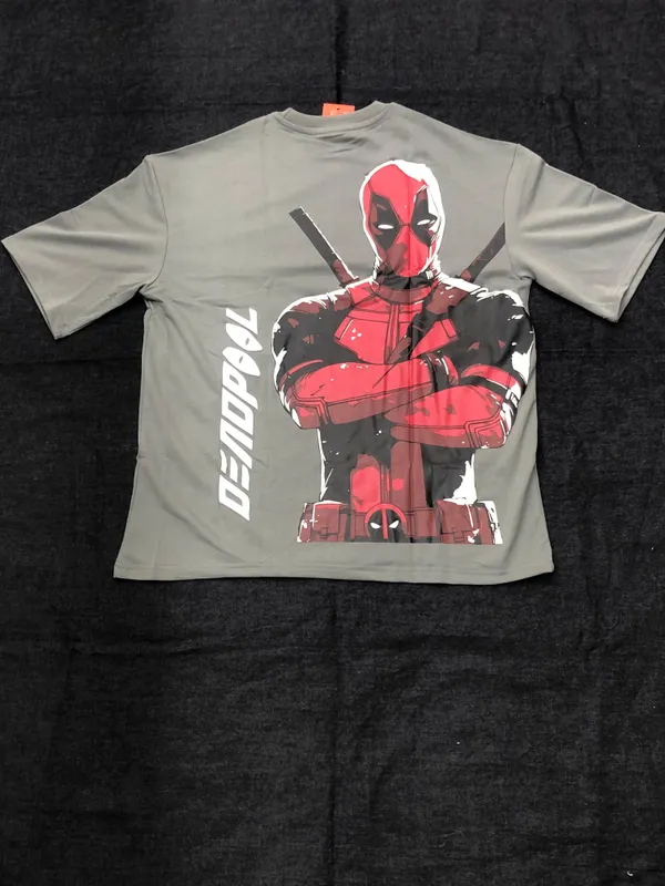 Deadpool_Maximum_Effort_Oversized_Grey_T-Shirt