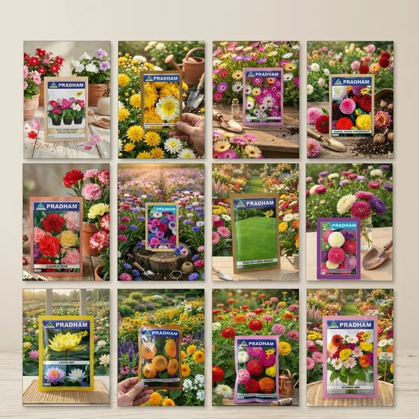 Pradham_Flower_Combo_Set_3_Mixed_Variety_Garden_Flower_Seeds_Collection_(Pack_Of_12)