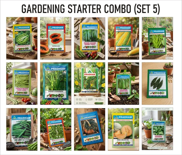 Pradham_Gardening_Starter_Combo_Set_5,_Pack_Of_15_Premium_Vegetable_And_Herb_Seeds