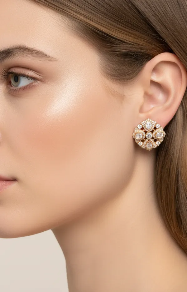 Regal_Victorian_Style_Studs_With_Kundan_Diamonds