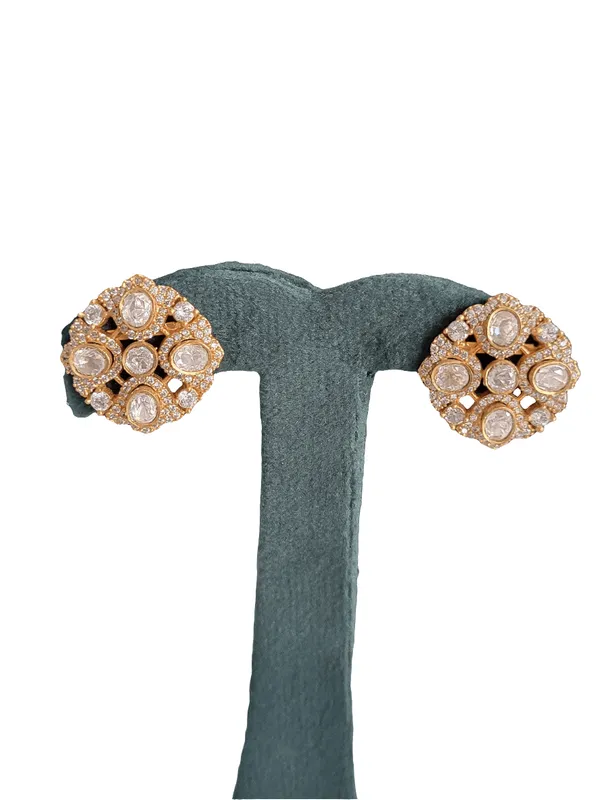 Regal_Victorian_Style_Studs_With_Kundan_Diamonds