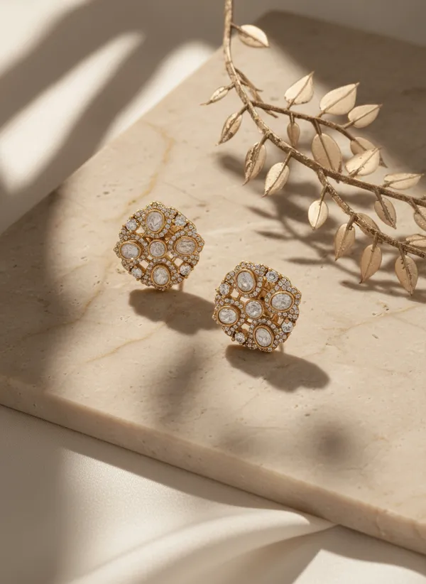 Regal_Victorian_Style_Studs_With_Kundan_Diamonds