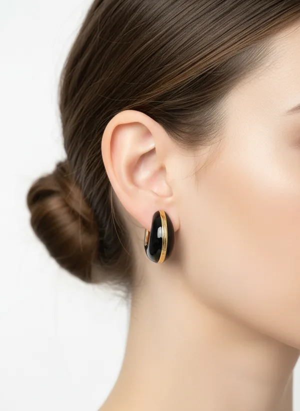 Classic_Black_Enamel_Half_Hoops