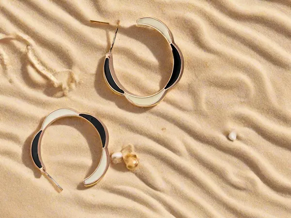 Sculptural_Enamel_Hoop_Earrings