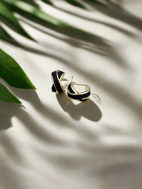 Black_Enamel_Half_Bali_Default_Title_For_Women