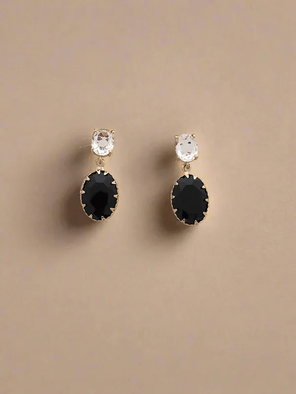 Two_Tone_Crystal_Drop_Earrings_In_Gold_Finish