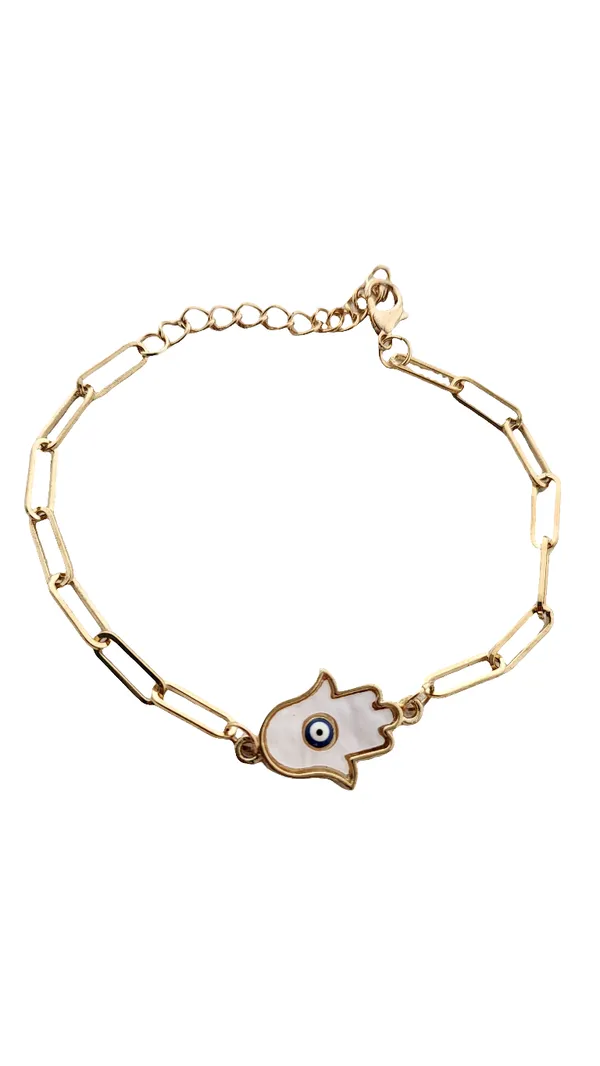 Anti_Tarnish_Hamsa_Hand_Evil_Eye_Bracelet_In_Gold_Finish