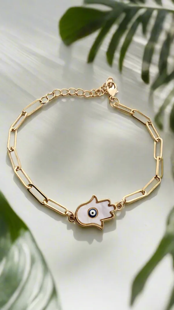 Anti_Tarnish_Hamsa_Hand_Evil_Eye_Bracelet_In_Gold_Finish