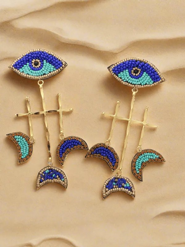 Evil_Eye_Beaded_Dangle_Earrings_With_Crescent_Accents