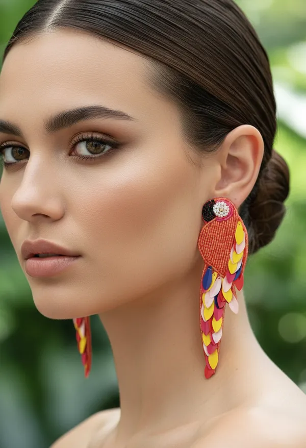Multicolor_Parrot_Beaded_And_Sequined_Earrings