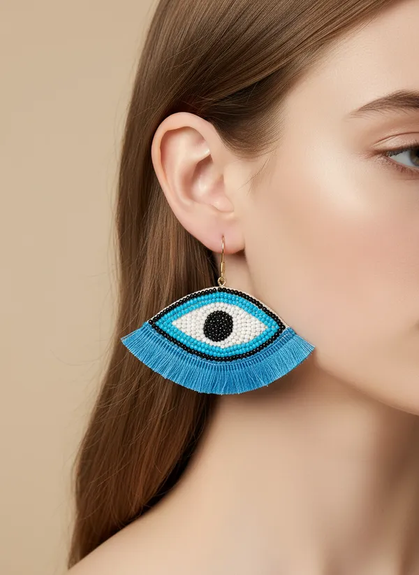 Evil_Eye_Beaded_Dangle_Earrings_With_Blue_Fringe.