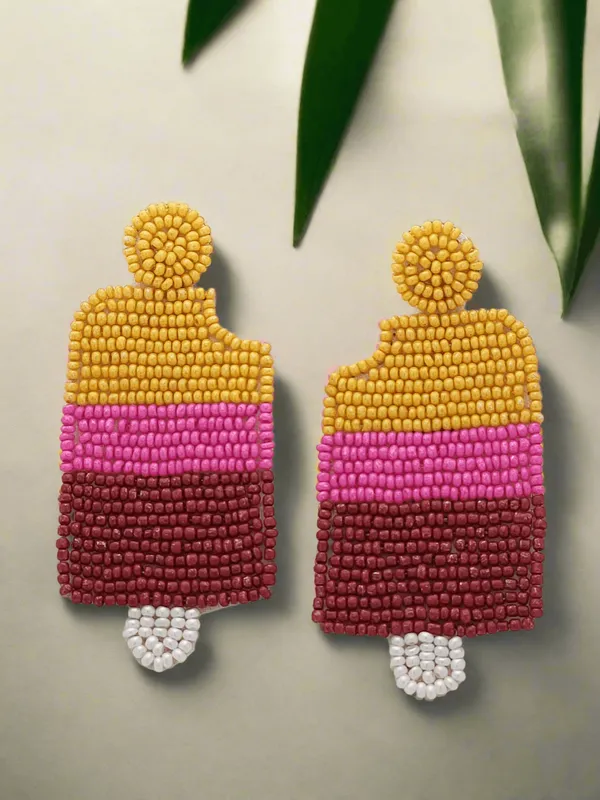 Bitten_Popsicle_Beaded_Earrings