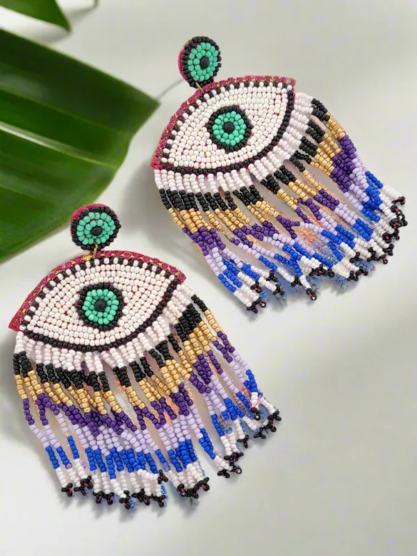 Evil_Eye_Beaded_Dangle_Earrings_With_Fringe