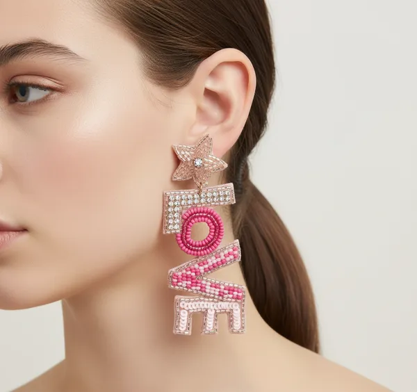 Love_Star_Beaded_Dangle_Earrings