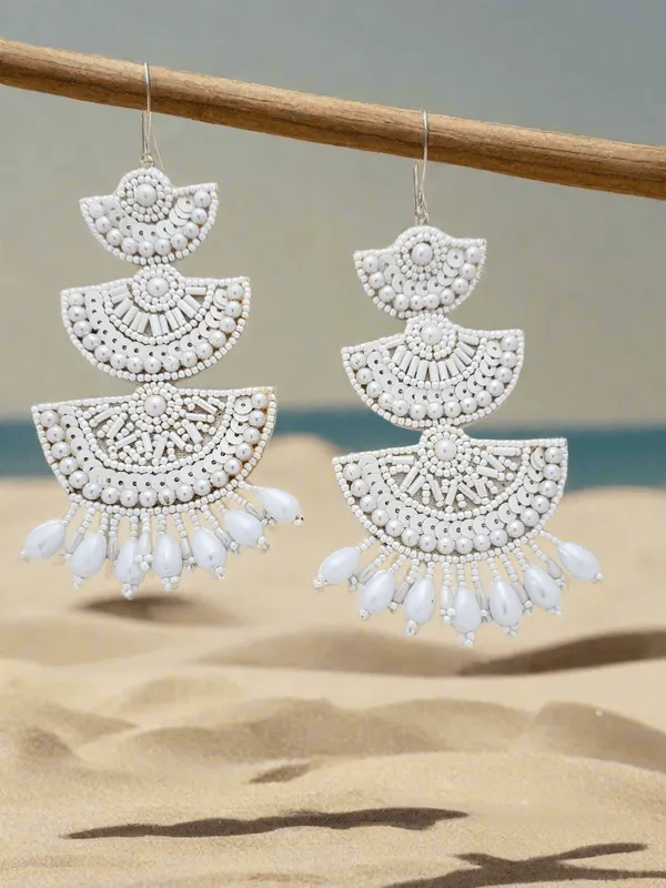 Off_White_Beaded_And_Sequined_Layered_Chandbali_Earrings