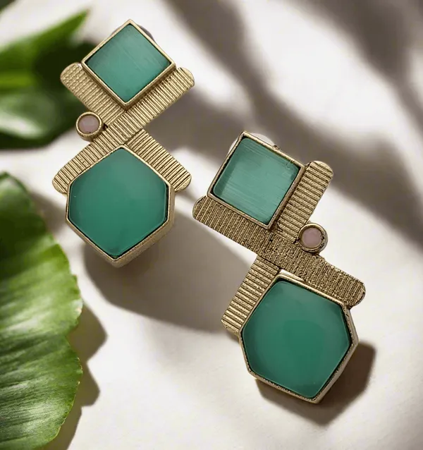 Geometric_Stone_Earrings