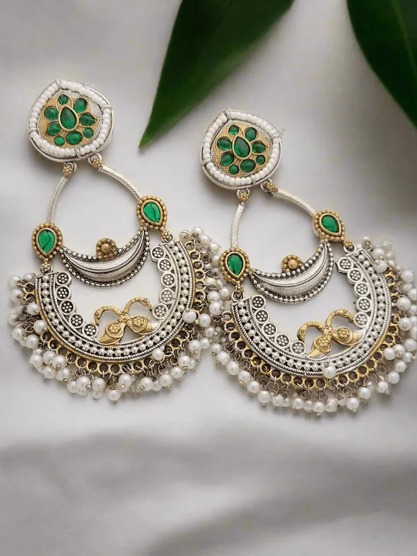 Peacock_Motif_Chandbali