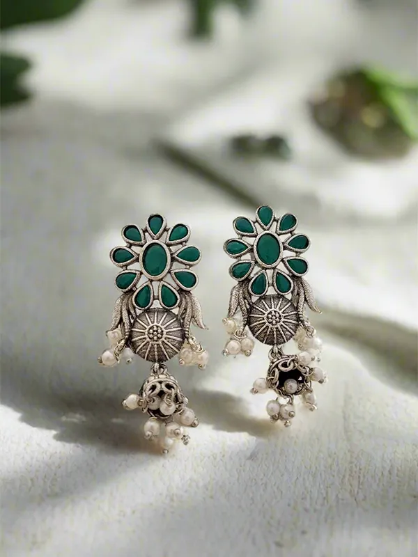 Oxidized_Earrings