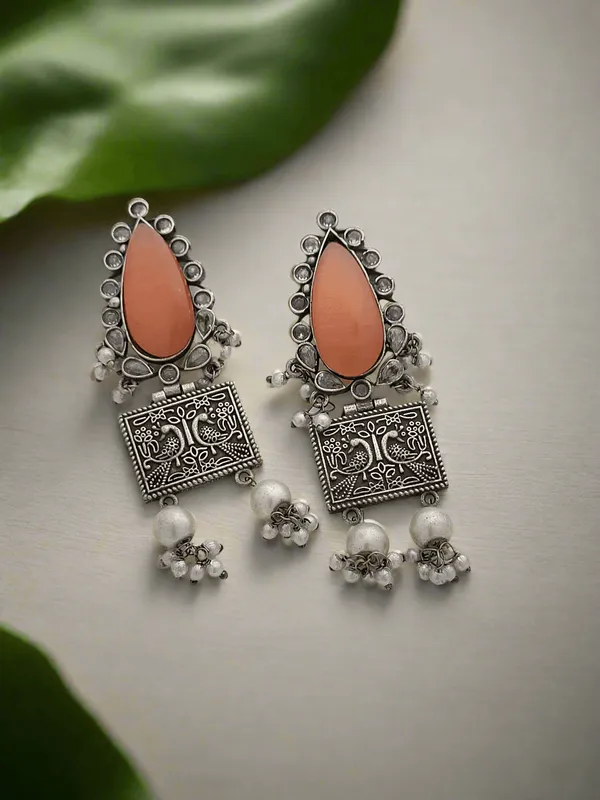 Traditional_Oxidized_Earring_Embellished_With_Stones_And_Pearls